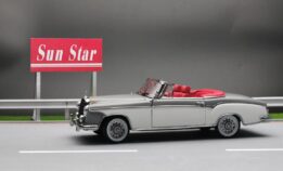 sun star h3575 mercedes benz 220 se cabriolet geoffnetes verdeck.5