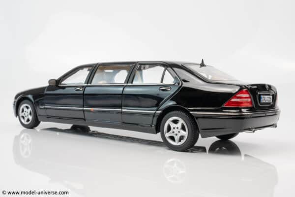 Sun Star - 1:18 Mercedes S600 (V220) Pullman Black (2000) - Diecast Model