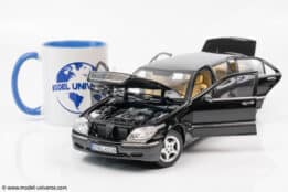 Sun Star - 1:18 Mercedes S600 (V220) Pullman Black (2000) - Diecast Model
