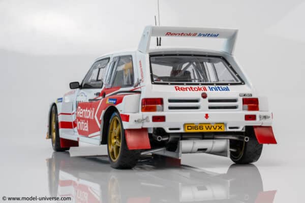 Sun Star - 1:18 MG Metro 6R4 No.M001 Chris Breen, Paul Nagle - Rentokil Initial Killarney Historic Rally 2018 - Limited Edition Diecast Model
