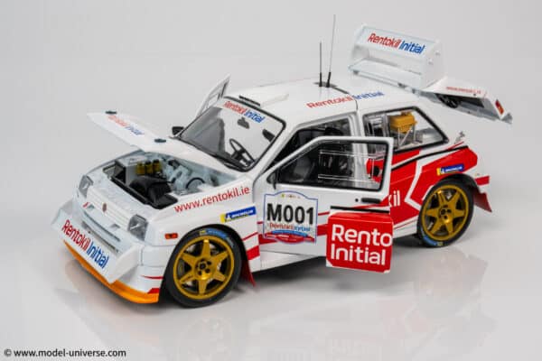 Sun Star - 1:18 MG Metro 6R4 No.M001 Chris Breen, Paul Nagle - Rentokil Initial Killarney Historic Rally 2018 - Limited Edition Diecast Model