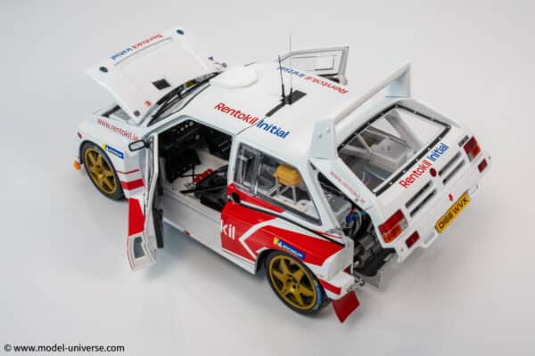 Sun Star - 1:18 MG Metro 6R4 No.M001 Chris Breen, Paul Nagle - Rentokil Initial Killarney Historic Rally 2018 - Limited Edition Diecast Model
