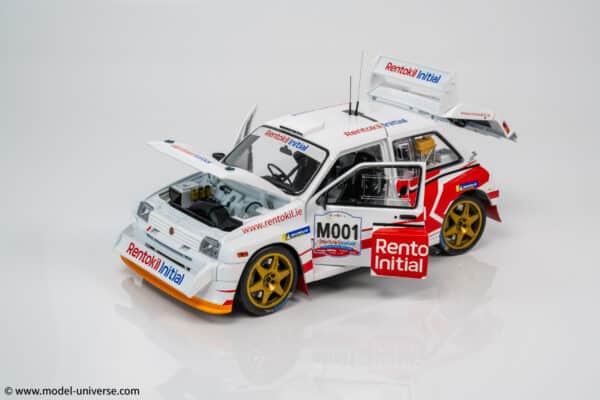 Sun Star - 1:18 MG Metro 6R4 No.M001 Chris Breen, Paul Nagle - Rentokil Initial Killarney Historic Rally 2018 - Limited Edition Diecast Model