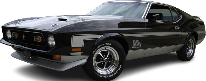 ford mustang mach 1 1971 raven black