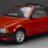 Sun Star 1:18 Ford Escort XR3i Cabrio Sunburst Red RHD (4989R) Diecast Model 48 Sun Star 1:18 Ford Escort XR3i Cabrio Sunburst Red RHD (4989R)