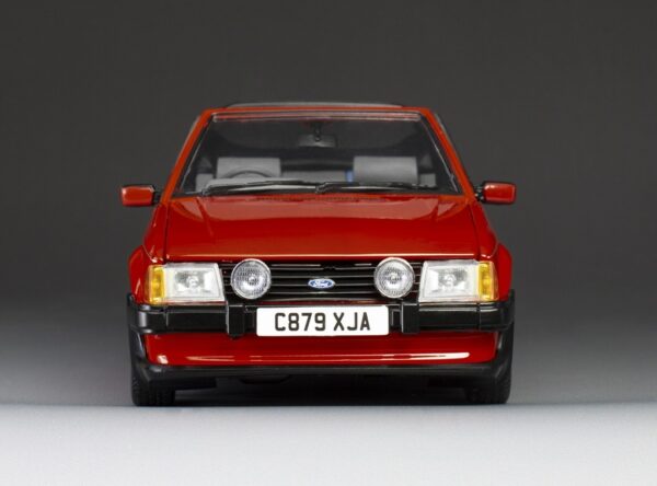 Sun Star 1:18 Ford Escort XR3i Cabrio Sunburst Red RHD (4989R) Diecast Model 13 Sun Star 1:18 Ford Escort XR3i Cabrio Sunburst Red RHD (4989R) Diecast Model