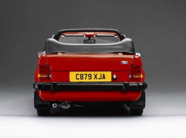 Sun Star 1:18 Ford Escort XR3i Cabrio Sunburst Red RHD (4989R) Diecast Model 14 Sun Star 1:18 Ford Escort XR3i Cabrio Sunburst Red RHD (4989R) Diecast Model
