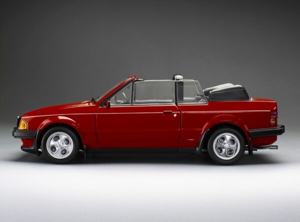 Sun Star 1:18 Ford Escort XR3i Cabrio Sunburst Red RHD (4989R) Diecast Model 16 Sun Star 1:18 Ford Escort XR3i Cabrio Sunburst Red RHD (4989R) Diecast Model