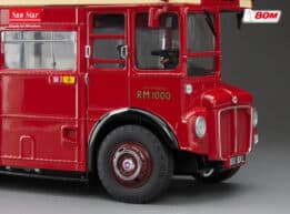 Sun Star - 1:24 Routemaster Bus RM1000 "100 BXL" Red - Limited Edition Diecast Model