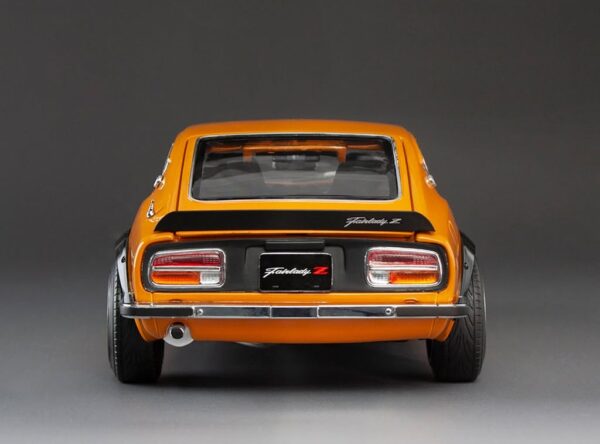 Sun Star 1:18 Datsun Fairlady Z (S30) RHD Orange Carbon Hood 1972 (3516R) Diecast Model 16 Sun Star 1:18 Datsun Fairlady Z (S30) RHD Orange Carbon Hood 1972 (3516R) Diecast Model