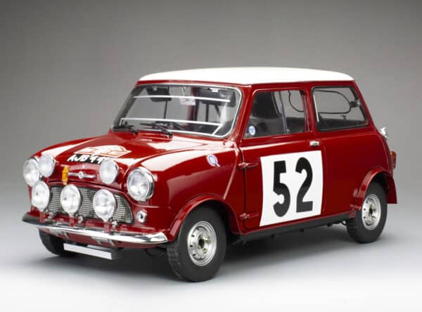 Sun Star - 1:12 Mini Cooper S #52 Makinen/Easter Winner Monte Carlo Rally 1965 - Limited Edition Diecast Model