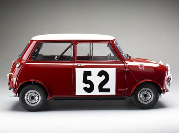 Alternative view of Sun Star - 1:12 Mini Cooper S #52 Makinen/Easter Winner Monte Carlo Rally 1965 - Limited Edition Diecast Model
