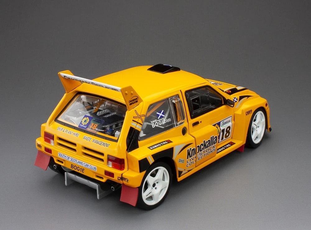 Sun Star - 1:18 MG Metro 6R4 No.18 Donegal International Rally 2010 David Bogie - Diecast Model 2 Sun Star - 1:18 MG Metro 6R4 No.18 Donegal International Rally 2010 David Bogie - Diecast Model