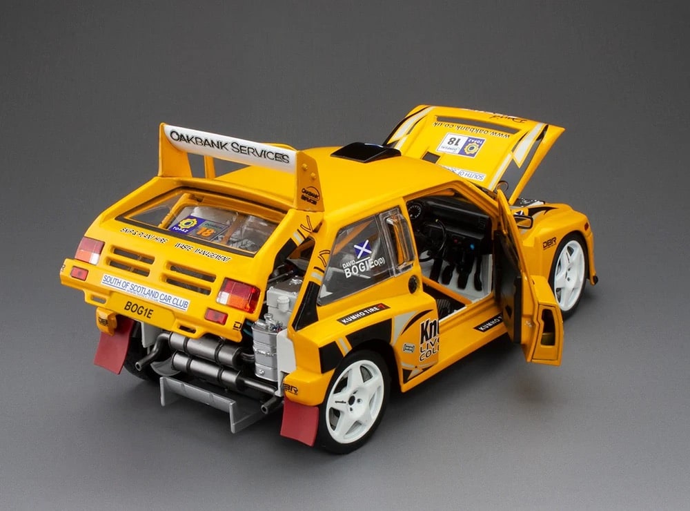 Sun Star - 1:18 MG Metro 6R4 No.18 Donegal International Rally 2010 David Bogie - Diecast Model 3 Sun Star - 1:18 MG Metro 6R4 No.18 Donegal International Rally 2010 David Bogie - Diecast Model