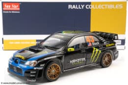 Sun Star - 1:18 Subaru Impreza WRC06 Ken Block Gymkhana 2008 Black - Limited Edition Diecast Model