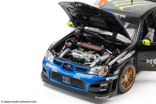 Sun Star - 1:18 Subaru Impreza WRC06 Ken Block Gymkhana 2008 Black - Limited Edition Diecast Model