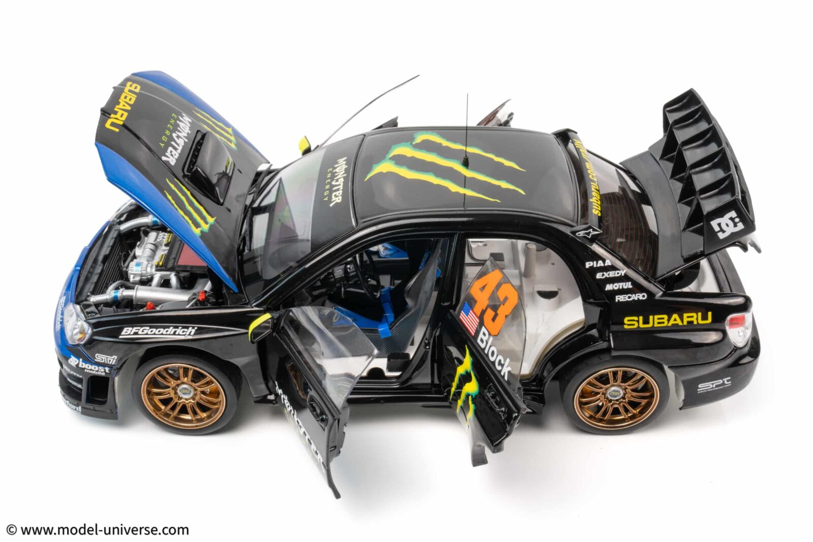 Sun Star - 1:18 Subaru Impreza WRC06 Ken Block Gymkhana 2008 Black