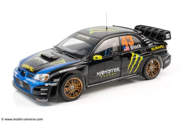 Sun Star - 1:18 Subaru Impreza WRC06 Ken Block Gymkhana 2008 Black - Limited Edition Diecast Model