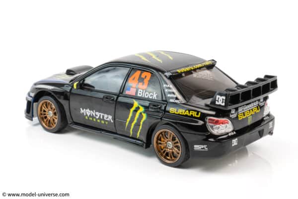 Sun Star - 1:18 Subaru Impreza WRC06 Ken Block Gymkhana 2008 Black - Limited Edition Diecast Model