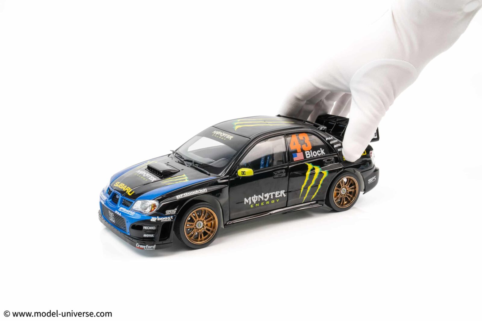 Sun Star - 1:18 Subaru Impreza WRC06 Ken Block Gymkhana 2008 Black