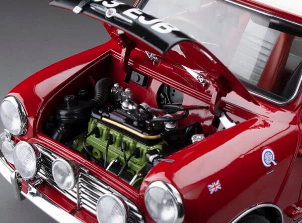 Sun Star - 1:12 Mini Cooper S No.37 Winner Monte Carlo Rally 1964 P.Hopkirk, H.Liddon - Limited Edition Diecast Model