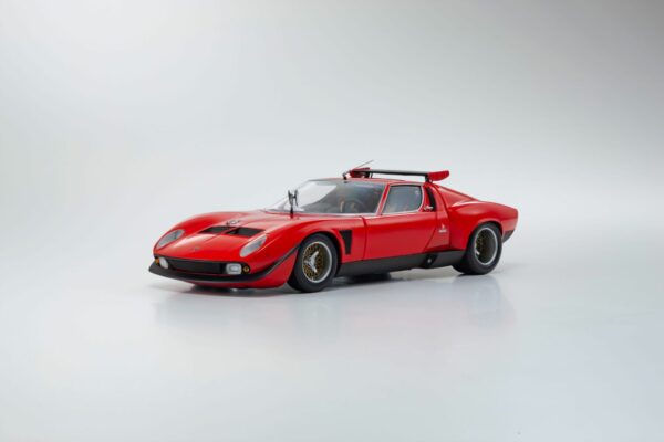 Kyosho 1:18 Lamborghini Miura SVR Red Black KY8319RBK