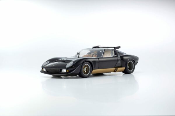 Kyosho 1:18 Lamborghini Miura SVR Black Gold 08319BKG