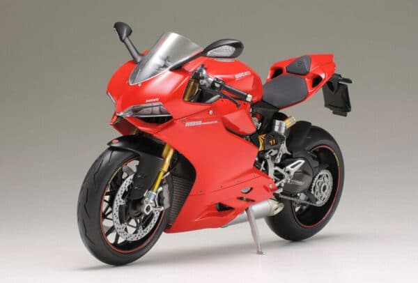 tamiya - 1:12 ducati 1199 panigale s model kit (14129)
