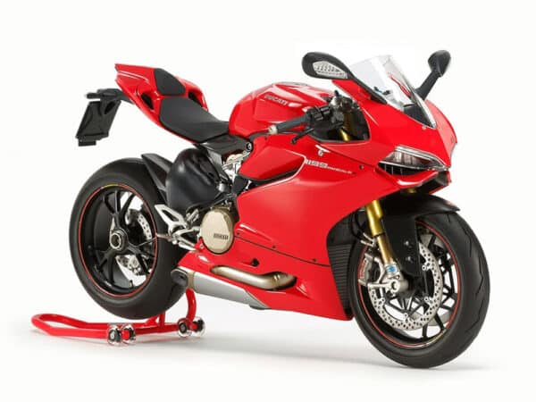 tamiya - 1:12 ducati 1199 panigale s model kit (14129)