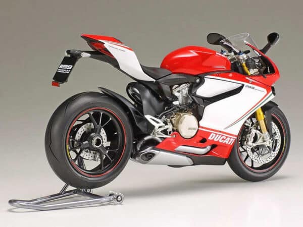 tamiya - 1:12 ducati 1199 panigale s model kit (14132)