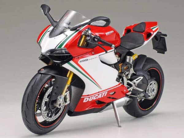 tamiya - 1:12 ducati 1199 panigale s model kit (14132)