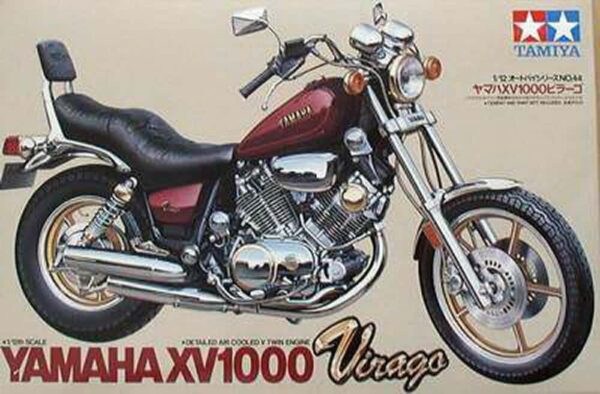 tamiya - 1:12 yamaha virago xv1000 kit (14044)