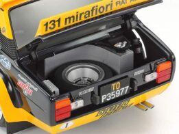 tamiya - 1:20 131 fiat abarth rally olio model kit (20069)