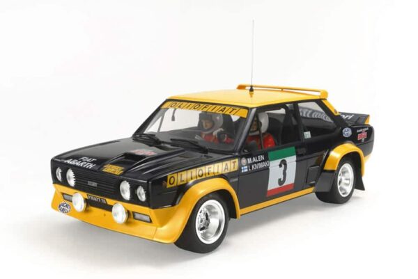 tamiya - 1:20 131 fiat abarth rally olio model kit (20069)