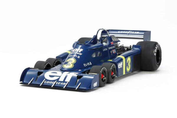 tamiya - 1:20 tyrrell p34 six wheeler model kit (20058)