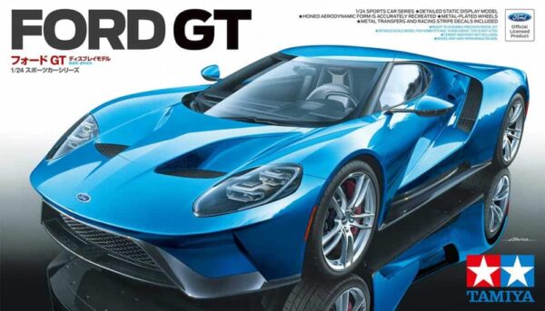 Tamiya - 1:24 Ford GT Model Kit (24346)