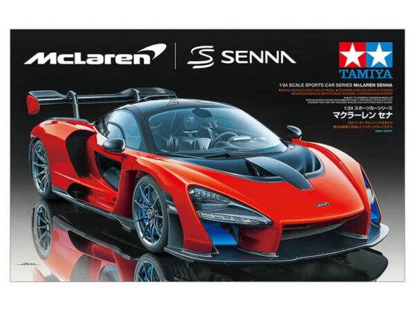 tamiya - 1:24 mclaren senna model kit (24355)