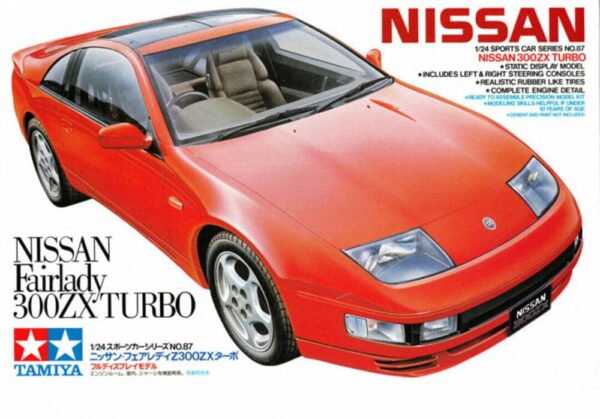 tamiya - 1:24 nissan 300zx turbo kit model kit (24087)