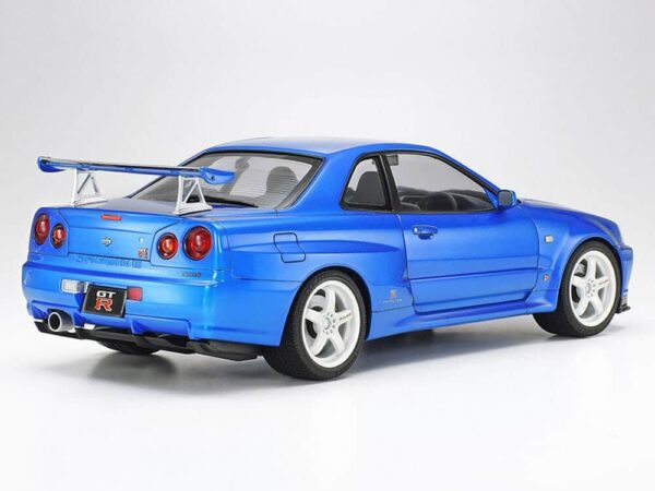 tamiya - 1:24 nissan skyline gt-r (r34) model kit (24258)