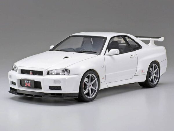 tamiya - 1:24 nissan skyline gt-r (r34) model kit (24258)