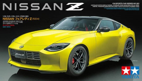 tamiya - 1:24 nissan z model kit (24363)