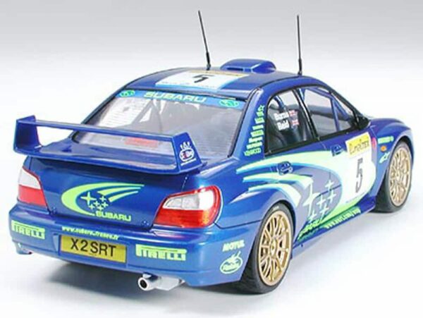 tamiya - 1:24 subaru impreza wrc 2001 model kit (24240)