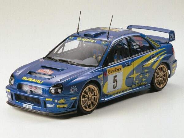 tamiya - 1:24 subaru impreza wrc 2001 model kit (24240)