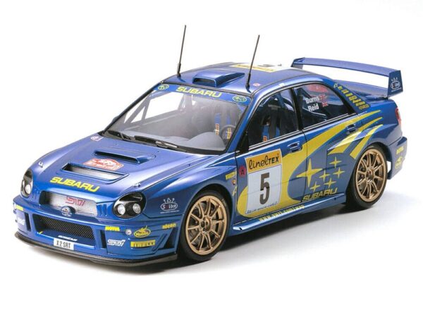 tamiya - 1:24 subaru impreza wrc 2001 model kit (24240)