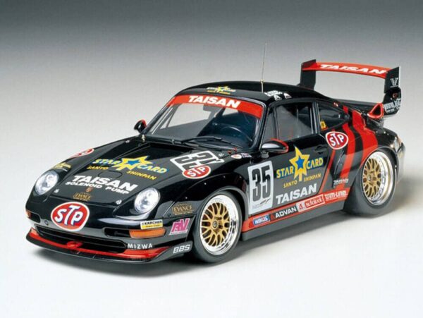 tamiya - 1:24 taisan starcard porsche 911 gt model kit (24175)