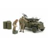 tamiya - 1:35 british sas commando vehicle model kit (35033)