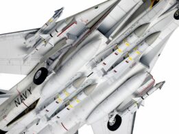 tamiya - 1:48 grumman f-14a tomcat model kit (61114)