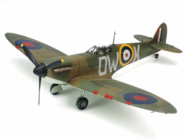 tamiya - 1:48 supermarine spitfire mk.i model kit (61119)
