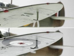 tamiya - 1:48 supermarine spitfire mk.i model kit (61119)