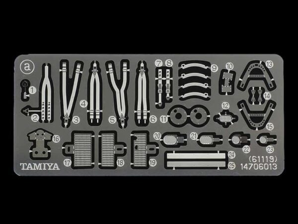 tamiya - 1:48 supermarine spitfire mk.i model kit (61119)